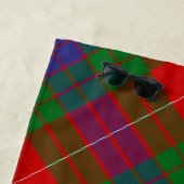Serviette de plage Clan Fraser Tartan (En situation)
