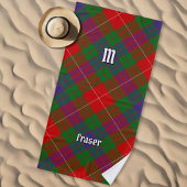 Serviette de plage Clan Fraser Tartan