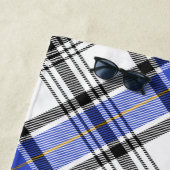 Serviette De Plage Clan Hannay Tartan (En situation)