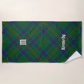Serviette De Plage Clan Kennedy Tartan (Devant)