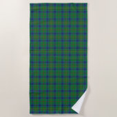 Serviette De Plage Clan Kennedy Tartan, des habitués écossais (Devant)