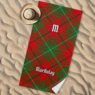 Serviette De Plage Clan MacAulay Tartan Beach Towel