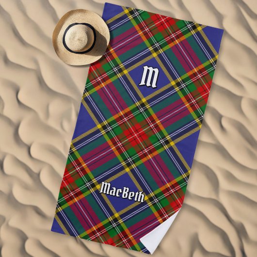 Serviette De Plage Clan MacBeth Tartan Beach Towel
