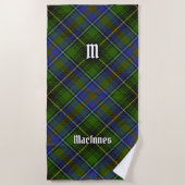 Serviette De Plage Clan MacInnes Tartan (Devant)