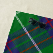 Serviette De Plage Clan MacIntyre Chasse Tartan Beach Towel (En situation)