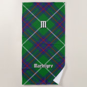 Serviette De Plage Clan MacIntyre Chasse Tartan Beach Towel (Devant)