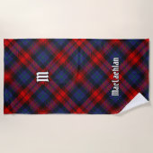 Serviette De Plage Clan MacLachlan Tartan (Devant)