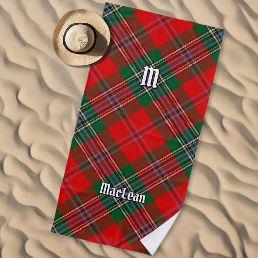 Serviette De Plage Clan MacLean Tartan