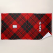 Serviette De Plage Clan Macleod de Raasay Tartan (Devant)