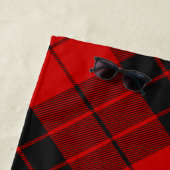 Serviette De Plage Clan Macleod de Raasay Tartan (En situation)