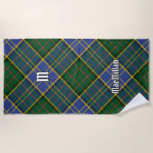 Serviette De Plage Clan MacMillan Chasse Tartan (Devant)