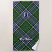 Serviette De Plage Clan MacMillan Chasse Tartan (Devant)