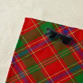 Serviette De Plage Clan Munro Tartan (En situation)
