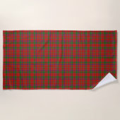 Serviette De Plage Clan Munro Tartan, un groupe d'étudiants écossais (Devant)