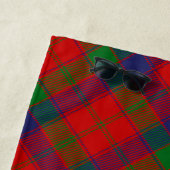 Serviette De Plage Clan Robertson Tartan (En situation)