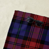 Serviette De Plage Clan rustique Tartan Plaid MacLachlan Check (En situation)