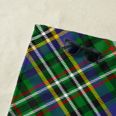 Serviette de plage Clan Scott Green Tartan (En situation)