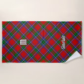 Serviette De Plage Clan Sinclair Tartan (Devant)