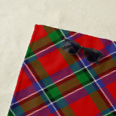 Serviette De Plage Clan Sinclair Tartan (En situation)