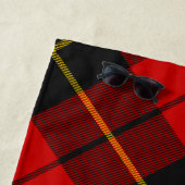 Serviette De Plage Clan Wallace Tartan Beach Towne (En situation)