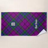 Serviette De Plage Clan Wardlaw Tartan (Devant)