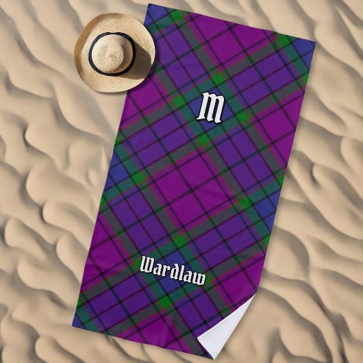 Serviette De Plage Clan Wardlaw Tartan