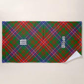 Serviette De Plage Clan Wilson Modern Tartan (Devant)