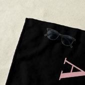 Serviette De Plage classe 2025, classe 2026 graduation (En situation)