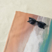 Serviette De Plage Classe De 2023 Graduation Photo (En situation)