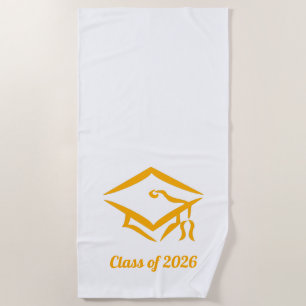 Serviette De Plage Classe de 20 ? ? WHTGLD Nom de l'année personnalis