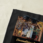 Serviette de plage classique (En situation)