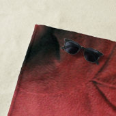 Serviette De Plage Classique (En situation)