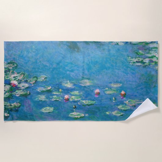 Serviette De Plage Claude Monet (Devant)