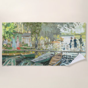 Serviette De Plage Claude Monet. Baignoires à La Grenouillère