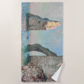 Serviette De Plage Claude Monet - Falaises à Etretat (Devant)