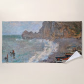 Serviette De Plage Claude Monet - La plage d'Etretat (Devant)
