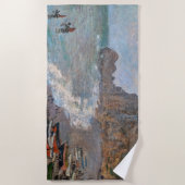 Serviette De Plage Claude Monet - La plage d'Etretat (Devant)