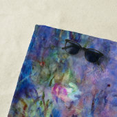 Serviette De Plage Claude Monet - Lys d'eau (En situation)