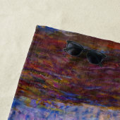 Serviette De Plage Claude Monet - Lys d'eau (En situation)
