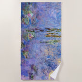 Serviette De Plage Claude Monet - Nymphéas (Devant)