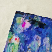 Serviette De Plage Claude Monet - Nymphéas / Nymphéas 1919 (En situation)