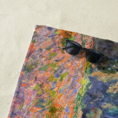 Serviette De Plage Claude Monet - Poppy Field 1890 (Giverny) (En situation)