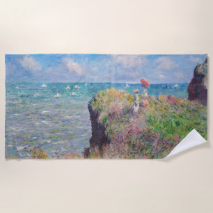 Serviette De Plage Claude Monet - Promenade Cliff à Pourville