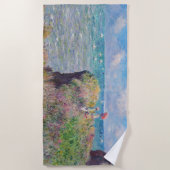 Serviette De Plage Claude Monet - Promenade Cliff à Pourville (Devant)