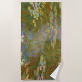 Serviette De Plage Claude Monet - Water Lily Pond 1917 (Devant)