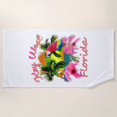 Serviette De Plage Clé tropicale West Florida Keys (Devant)