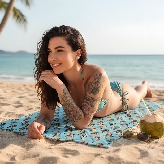 Serviette de plage Cléo
