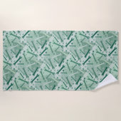 Serviette De Plage Clés, écrous et boulons (Devant)