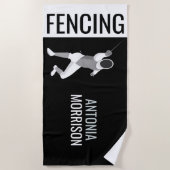 Serviette De Plage Clôture (Devant)