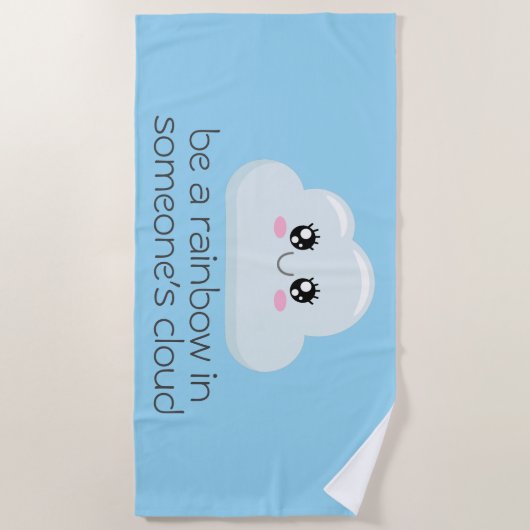 Serviette De Plage Cloud (Devant)